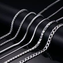 Load image into Gallery viewer, Vnox 20inch Chain Necklace for Women Men 316l Stainless Steel Jewelry Not Fade