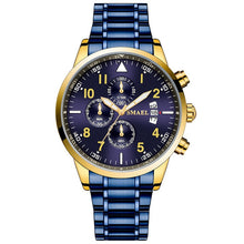 Load image into Gallery viewer, Quartz Men Watches 30M Waterproof Clock Quartz Movement Stainless Steel Band Calendar Wristwatches 9132 Fashion Men Watch 2020