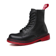 Load image into Gallery viewer, Genuine Leather Women Boots Jason Martins Ankle Boots Female Autumn Winter Shoes Woman Motorcycle Boots Women Ankle Boots