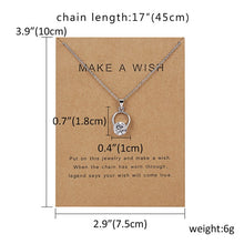 Load image into Gallery viewer, Rinhoo New Gold Color Karma Double Circle Alloy Choker Pendant Short Necklace Women Lady Jewelry Gift