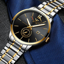 Load image into Gallery viewer, NIBOSI 2020 Mens Watches Top Luxury Brand Fashion Analogue Clock Bussiness Steel Waterproof Luminous Watch Relogio Masculino