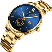 Load image into Gallery viewer, NIBOSI 2020 Mens Watches Top Luxury Brand Fashion Analogue Clock Bussiness Steel Waterproof Luminous Watch Relogio Masculino