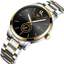 Load image into Gallery viewer, NIBOSI 2020 Mens Watches Top Luxury Brand Fashion Analogue Clock Bussiness Steel Waterproof Luminous Watch Relogio Masculino