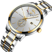Load image into Gallery viewer, NIBOSI 2020 Mens Watches Top Luxury Brand Fashion Analogue Clock Bussiness Steel Waterproof Luminous Watch Relogio Masculino