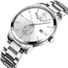 Load image into Gallery viewer, NIBOSI 2020 Mens Watches Top Luxury Brand Fashion Analogue Clock Bussiness Steel Waterproof Luminous Watch Relogio Masculino