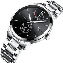 Load image into Gallery viewer, NIBOSI 2020 Mens Watches Top Luxury Brand Fashion Analogue Clock Bussiness Steel Waterproof Luminous Watch Relogio Masculino