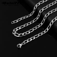 Load image into Gallery viewer, Stainless Steel gold chain Necklaces Mens long lager necklaces gifts for male accessories jewelry on the neck hip hop wholesale