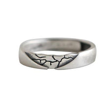 Load image into Gallery viewer, Sea Kuwata Real 925 Sterling Silver Rings For Women Fine Jewelry Open Ring Men Couples Gift High Quality Flyleaf Handmade