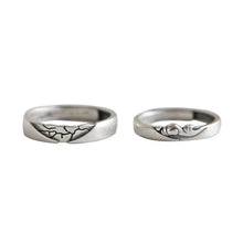 Load image into Gallery viewer, Sea Kuwata Real 925 Sterling Silver Rings For Women Fine Jewelry Open Ring Men Couples Gift High Quality Flyleaf Handmade