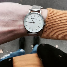 Load image into Gallery viewer, HOREDAR Women Watches Luxury Top Brand Stainless Steel Watch Women Elegant Silver Wristwatch Female Clock Fashion Gift