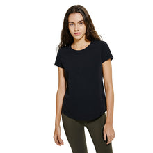 Load image into Gallery viewer, New women's Sports Yoga Short Sleeve sexy Shirts Fitness Gym Running Tank with good quality Tops tee Free shipping Size us4-us12