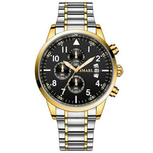 Load image into Gallery viewer, Quartz Men Watches 30M Waterproof Clock Quartz Movement Stainless Steel Band Calendar Wristwatches 9132 Fashion Men Watch 2020
