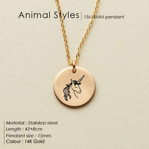 eManco Engrave Peace Dove Pendant Necklace for women Cute Animal Necklace women 316L Stainless Steel Necklace Jewelry