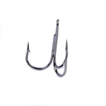 Load image into Gallery viewer, 100pcs Sharp Anchor Hook Size 2#-3/0# Sea Fishing Hooks Treble Hook Triple Hooks For Fishing Anzol De Pesca Catfish
