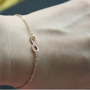 Tenande Punk Anchor Infinity Peace Dove Simulated Pearl Bracelets &Bangles for Women Simple Style Party Jewelry Gifts Femme